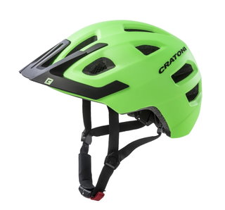 Cratoni Kinder-Fahrradhelm Maxster PRO #22 matt neongrün